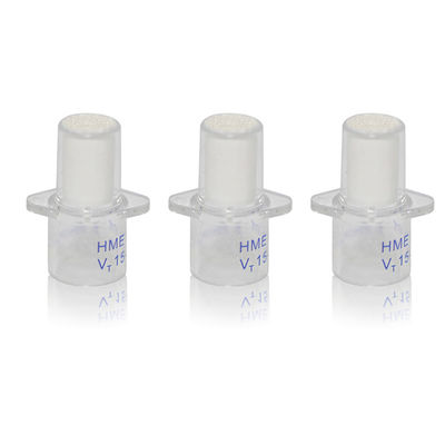 Tracheal Tracheostomy Hme Filter Infusion Accessories With Oxygen Tube Connector
