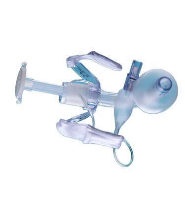 PVC Normal Medical Cuffed Tracheostomy Tube Uncuffed Tracheostomy Tube Holder
