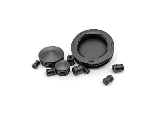 Black 5ml Medical Rubber Stopper Pharmaceutical Rubber Piston