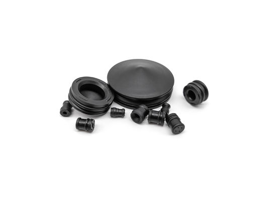 Black 5ml Medical Rubber Stopper Pharmaceutical Rubber Piston