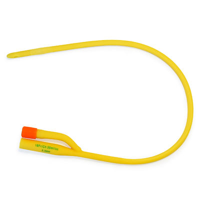 12 Fr Catheter Drainage Tube Latex 30 Fr Foley Catheter Silicone Coated