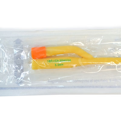12 Fr Catheter Drainage Tube Latex 30 Fr Foley Catheter Silicone Coated