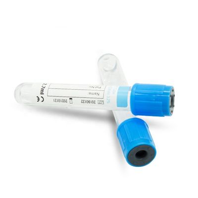 Surgical PET Blood Vacutainer 10 Ml Red Top Blood Tubes Blue Orange
