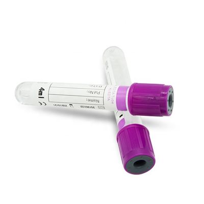 13mm 16mm 10 Ml Edta Vacutainer Tubes 2 Ml Blood Collection Tubes