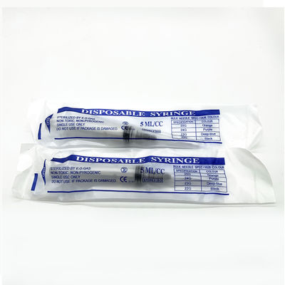 PP 3ml Syringe Without Needle ISO13485 3 Ml Syringe No Needle