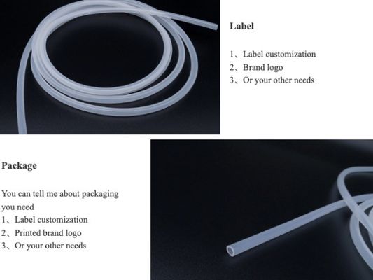 Odorless Medical Silicone Rubber Tube 2mm Id Silicone Tubing