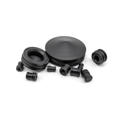 Pít tông ống tiêm cao su 2,5 mm 10 mm 20 mm Vòng đệm nút y tế butyl 50 mm